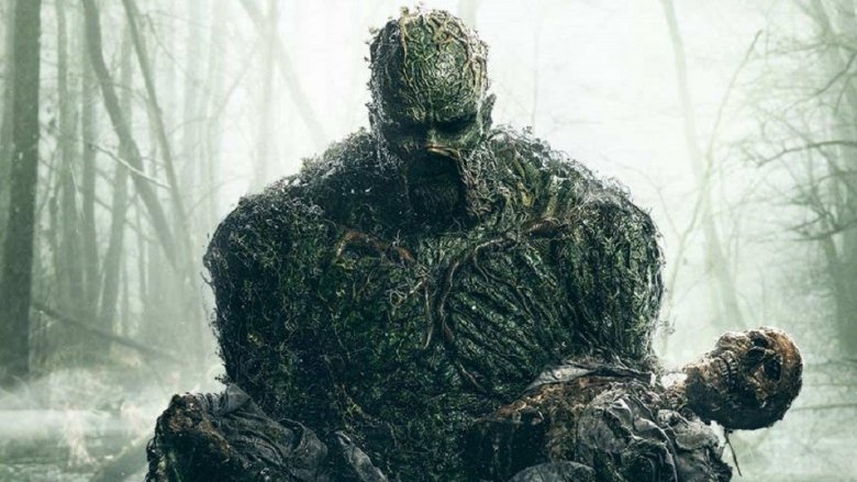The poster for Swamp Thing