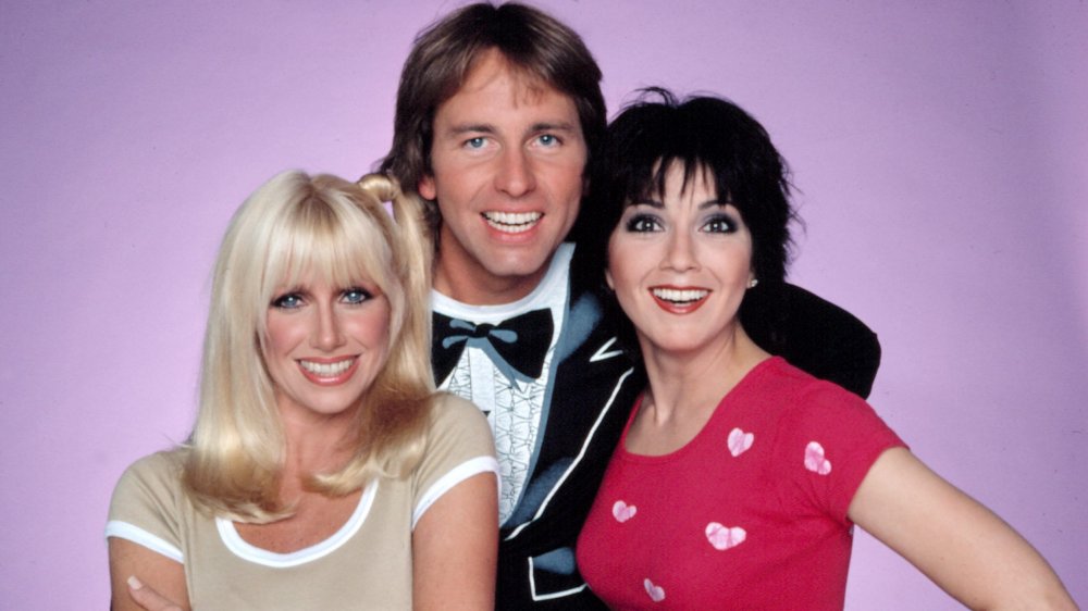 Suzanne Somers, John Ritter, and Joyce DeWitt in Three's Company
