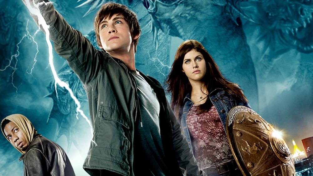 A poster for Percy Jackson & the Olympians: The Lightning Thief