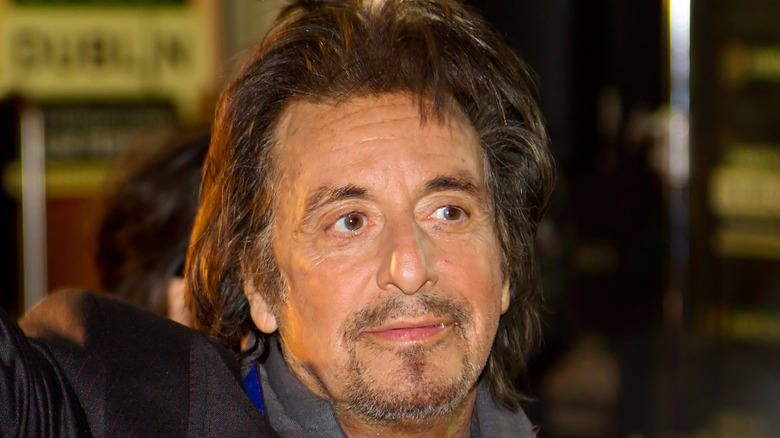 Al Pacino smiling