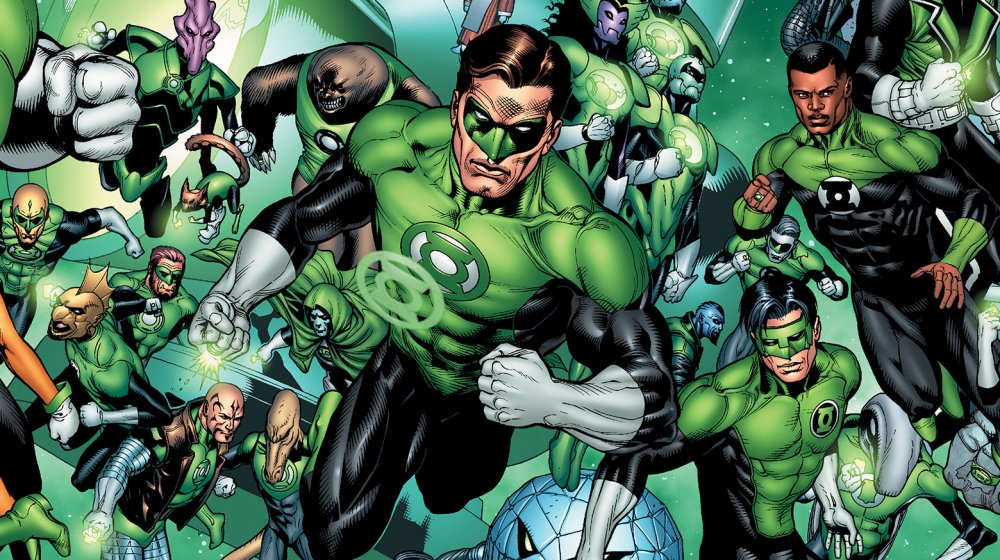 The Green Lantern Corps, from DC Comics