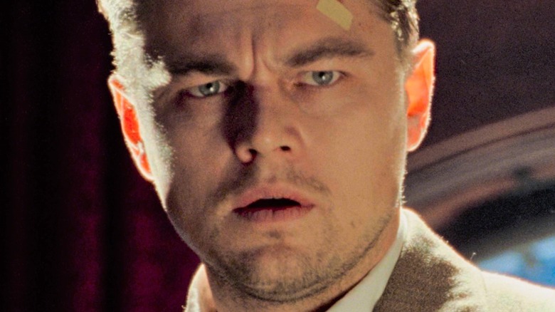 Leo DiCaprio looks shocked
