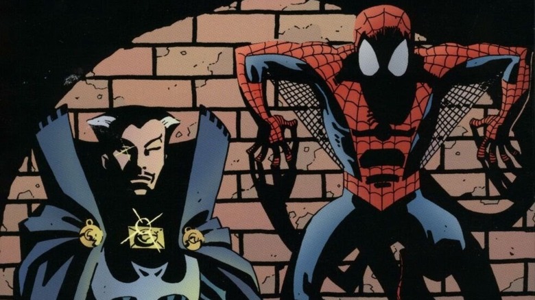 Spider-Man and Doctor Strange team up
