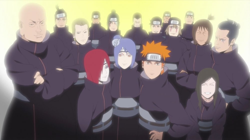 The Akatsuki in Naruto
