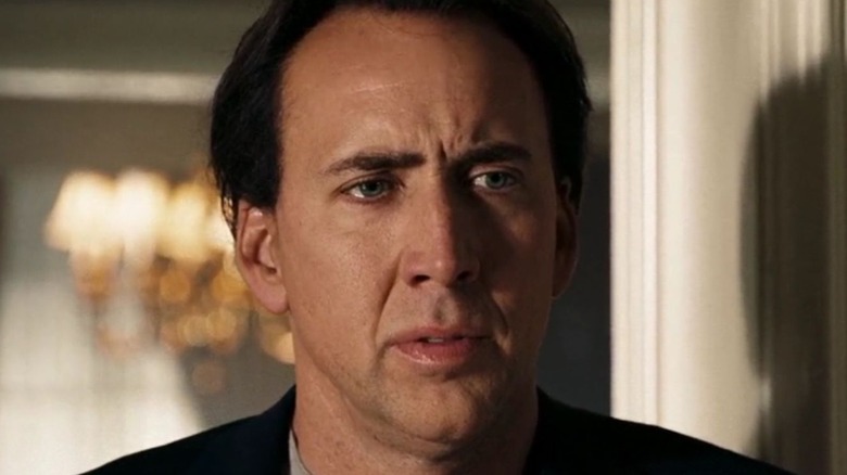 Nicolas Cage looks confused National Treasure