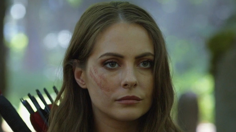 Thea Queen scarred