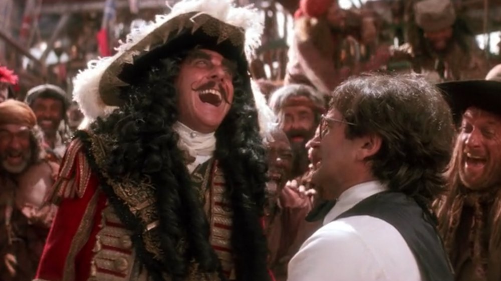 Robin Williams and Dustin Hoffman in Hook