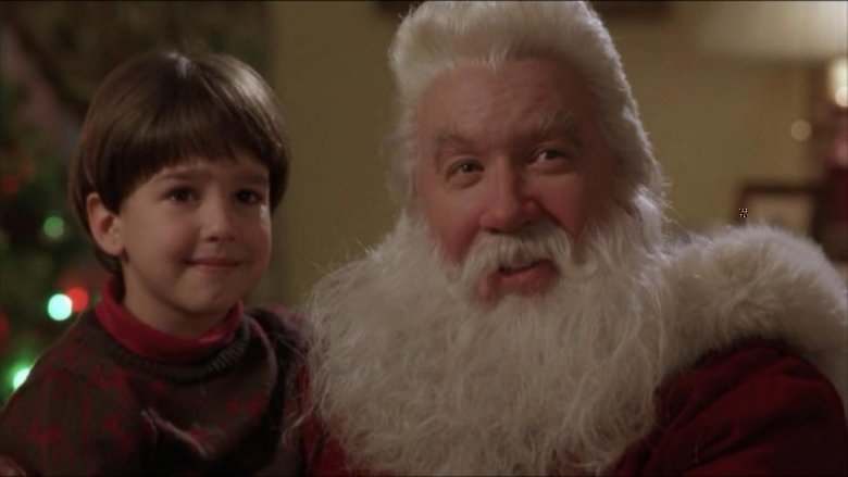 Tim Allen and Eric Lloyd in The Santa Clause