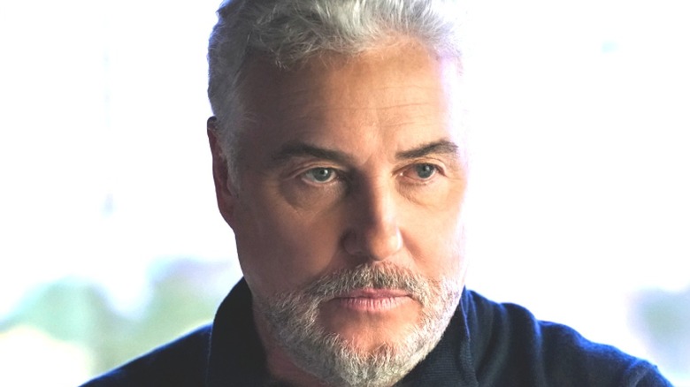 Grissom looking serious in CSI
