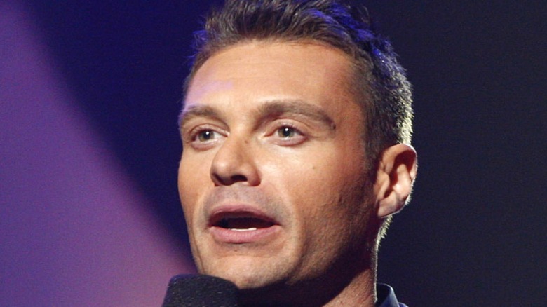 Ryan Seacrest with microphone