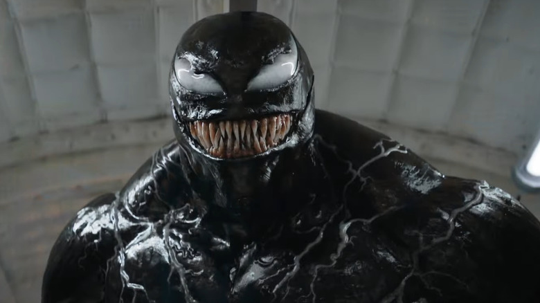 Venom smiling