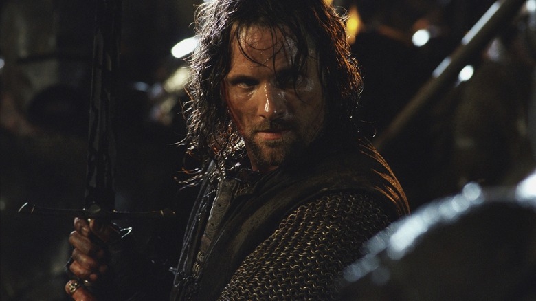 Aragorn in battle
