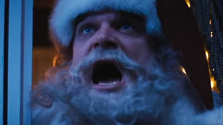 Violent Night Santa Screaming