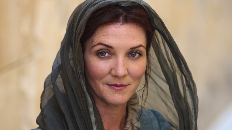 Catelyn Stark in headdress 