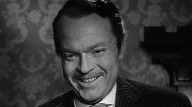 Orson Welles Charles Kane smiling