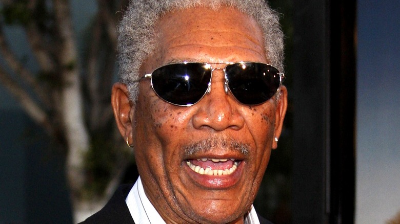 Morgan Freeman at a public event