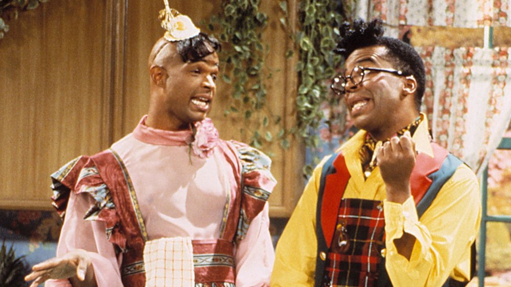 Damon Wayans as Blaine Edwards and David Alan Grier as Antoine Merriweather in In Living Color