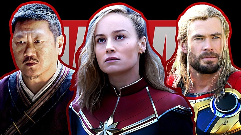 Wong, Captain Marvel, and Thor
