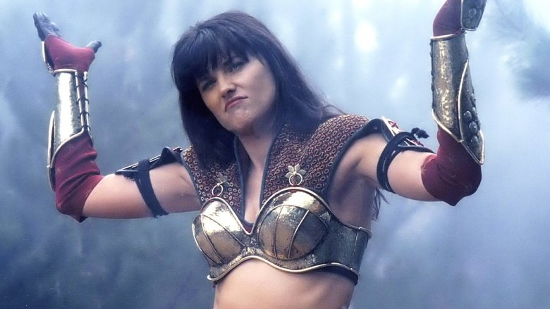 lucy lawless xena shrugging
