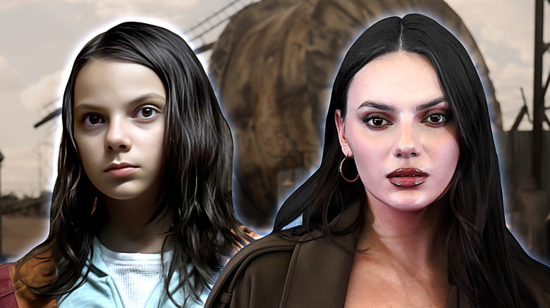Dafne Keen then and now