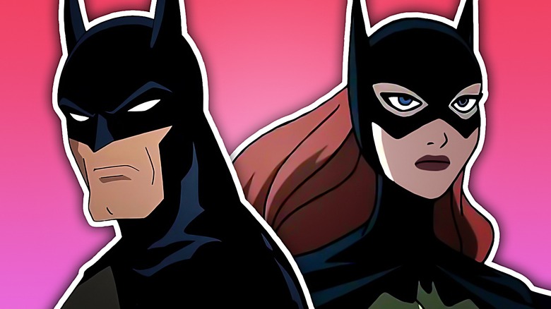 Animated Batman and Batgirl composite