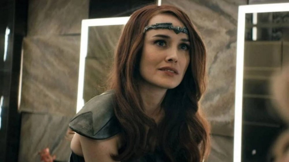 Dominique McElligott as Queen Maeve on Amazon's The Boys