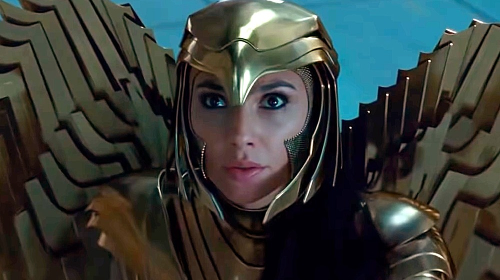 Wonder Woman in her gold armor